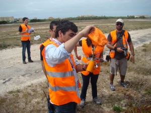 Recolha do payload CanSat bem sucedida, dotada de emissão de dados ambientais e imagens